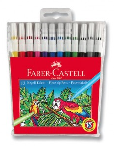 Faber-Castell Keçeli Boya Kalemi 12'li
