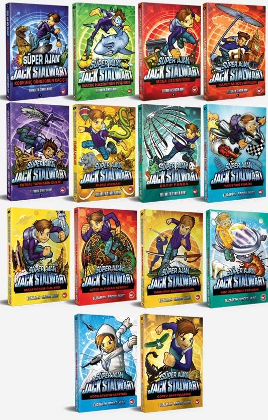 Süper Ajan Jack Stalwart 14 Kitap Set